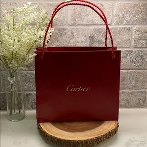 Cartier shopping bag
